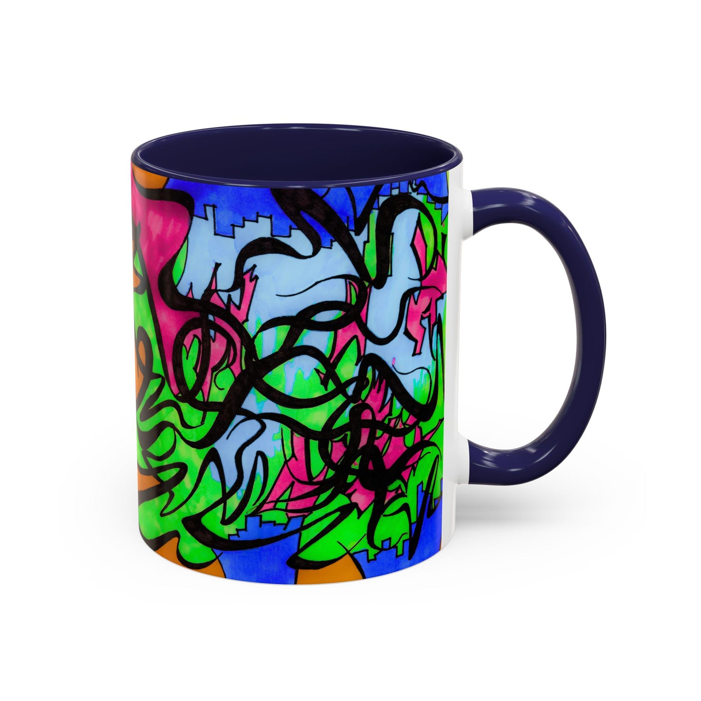 Abstract Colorful Art Coffee Mug