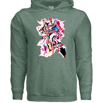 Heather Sport Dark Green - FRONT