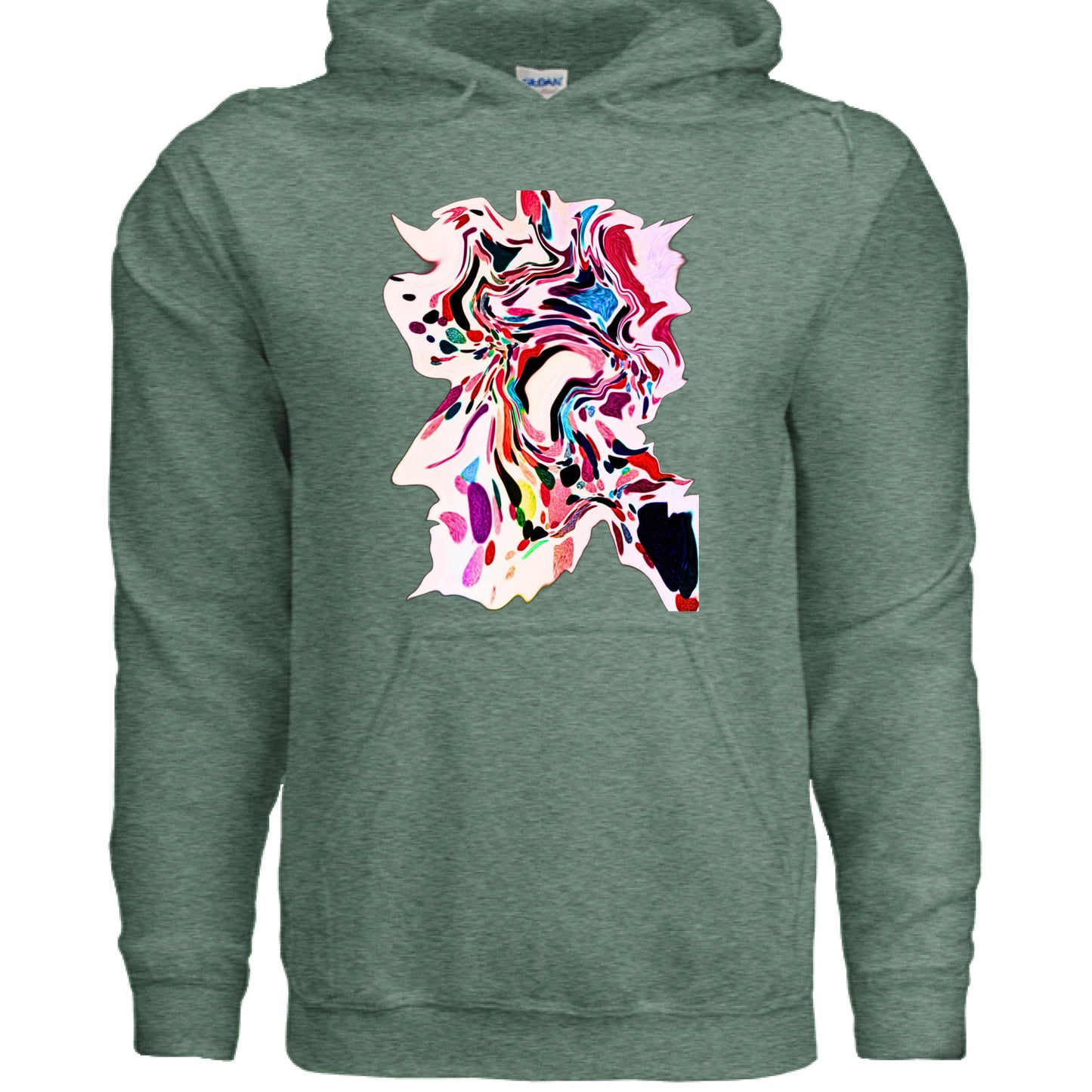 Heather Sport Dark Green - FRONT